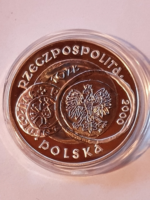10 zł 1000 Lat Zjazdu w Gnieźnie 2000 rok 10 zł 1000 Lat Zjazdu w Gnieźnie 2000 rok