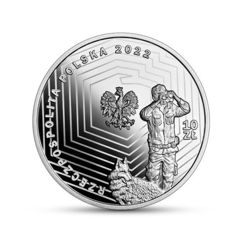 10 zł 30. rocznica Powołania Straży Granicznej 2022 r 10 zł 30. rocznica Powołania Straży Granicznej 2022 r