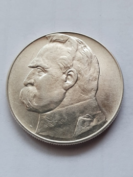 10 zł Józef Piłsudski 1938 r rzadszy