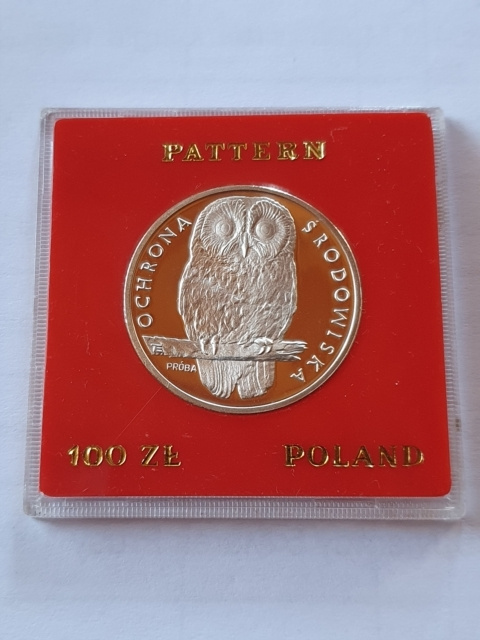 1000 zł Ochrona Środowiska Sowa 1986 r próba 1000 zł Ochrona Środowiska Sowa 1986 r próba