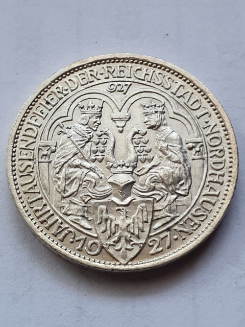 Niemcy 3 Marki Northausen 1927 r Niemcy 3 Marki Northausen 1927 r