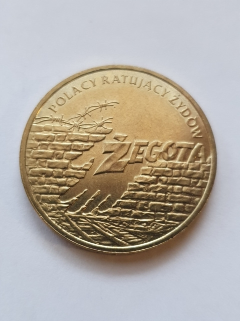 2 zł Polacy Ratujący Żydów 2009 r