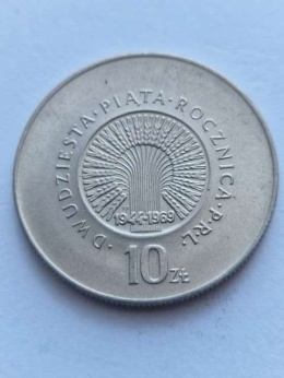 10 zł Dwudziesta Piąta Rocznica PRL 1969 r