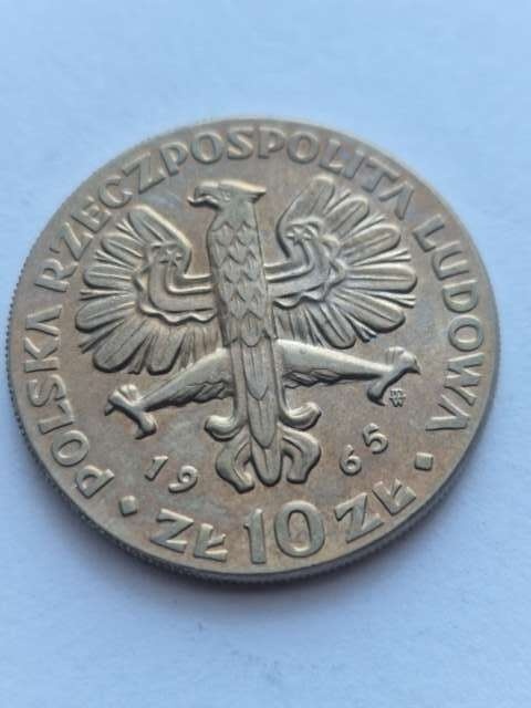 10 zł Warszawska Nike 1965 r