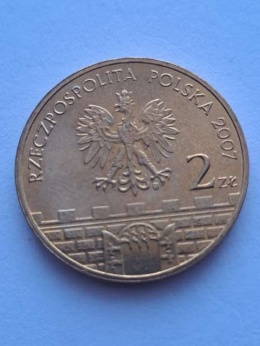 2 zł Miasta Historyczne - Stargard Szczeciński 2007 r