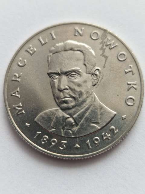 20 zł Marceli Nowotko 1983 r destrukt