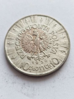 10 zł Józef Piłsudski 1936 r