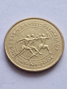2 zł Igrzyska XXVIII Ateny 2004 r