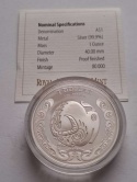 Australia 1 Dolar Rok Bawoła 2009 r