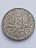 Francja 1 Frank 1913 r