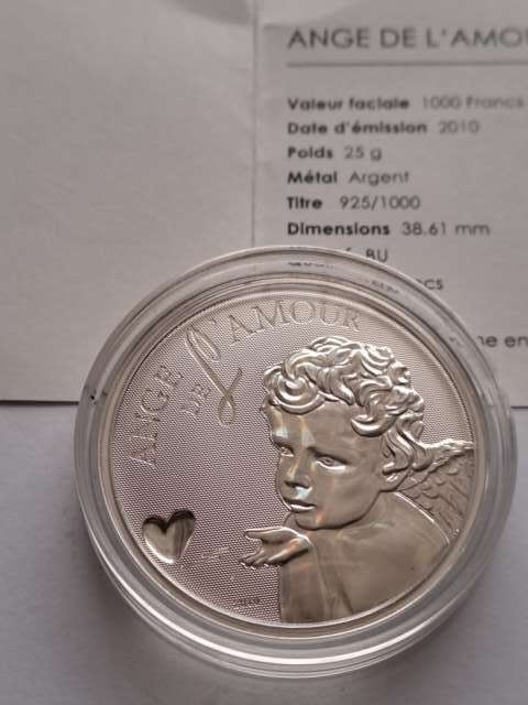 Kamerun 1000 franków Anioł Miłości 2010 r