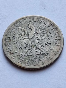 2 zł Głowa Kobiety 1932 r