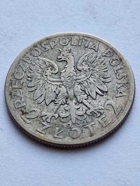 2 zł Głowa Kobiety 1932 r