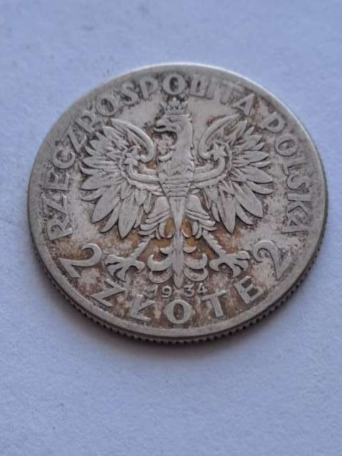 2 zł Głowa Kobiety 1934 r