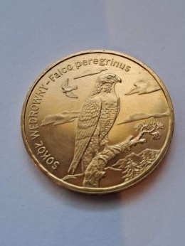 2 zł Sokół Wędrowny 2008 r