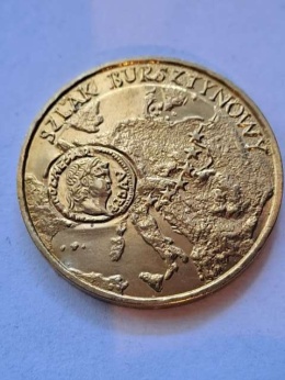 2 zł Szlak Bursztynowy 2001 r