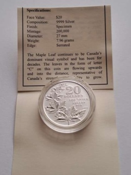 Kanada 20 Dolarów 2011 r