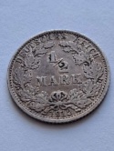 Niemcy 1/2 Marki Wilhelm II 1912 r A