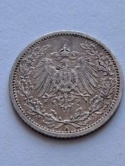 Niemcy 1/2 Marki Wilhelm II 1912 r A