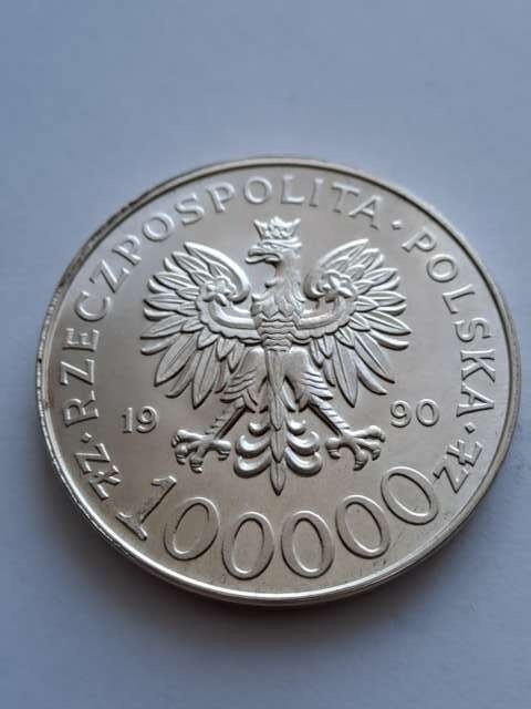 100 tys Solidarność typ A 1990 r