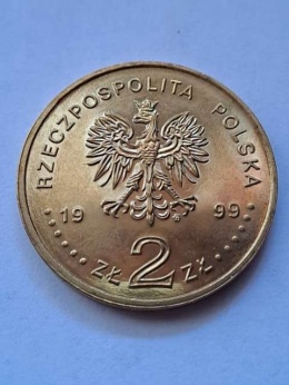 2 zł Jan Łaski 1999 r