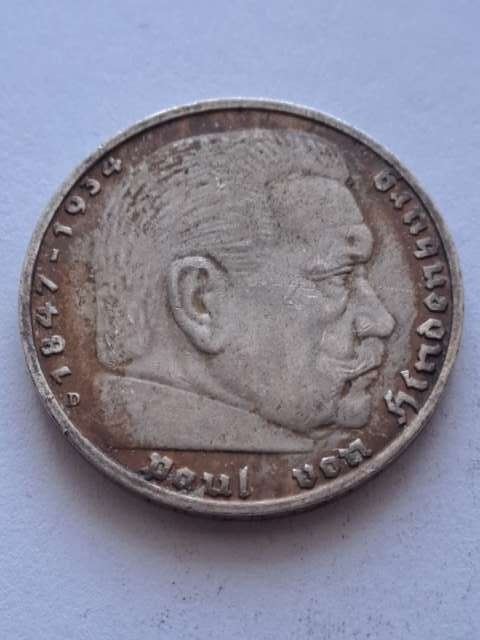 Niemcy 5 Marek Hindenburg 1935 r D
