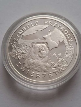 Numizmat Symbole przyrody Żubr