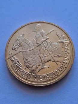 2 zł Rycerz Ciężkozbrojny 2007 r