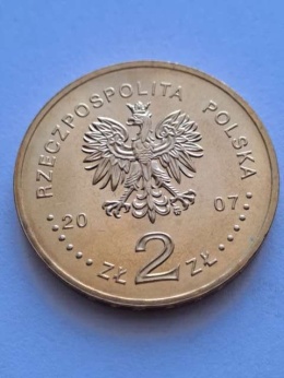 2 zł Rycerz Ciężkozbrojny 2007 r