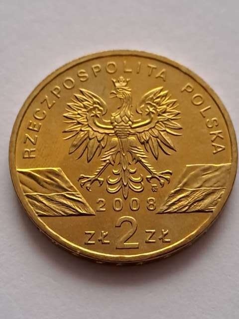 2 zł Sokół Wędrowny 2008 r