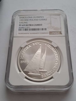 200 tys Igrzyska XXV Olimpiady Barcelona 1991 r