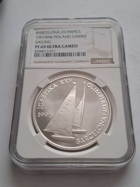 200 tys Igrzyska XXV Olimpiady Barcelona 1991 r