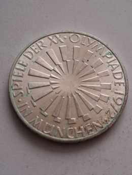 Niemcy 10 Marek Olimpiada Monachium 1972 r