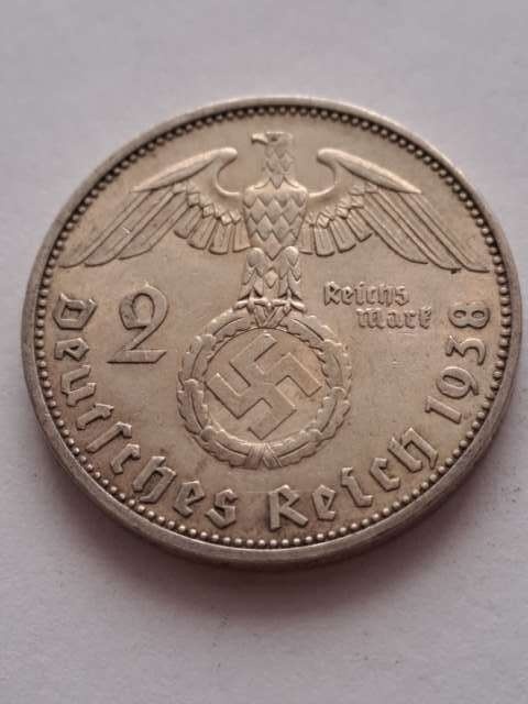 Niemcy 2 Marki Hindenburg 1938 r A