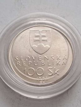 Słowacja 100 Koron Narodowa Niepodległość 1993 r