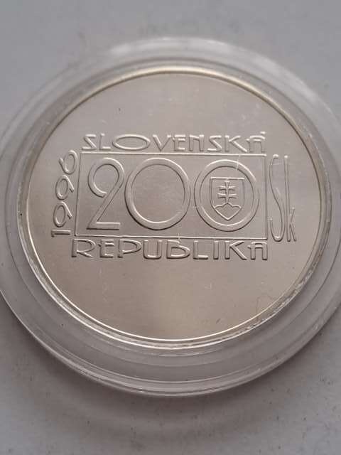 Słowacja 200 Koron J. Hromsky 1996 r