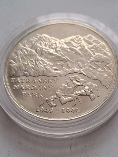 Słowacja 500 Koron Tatrzański Park 1999 r