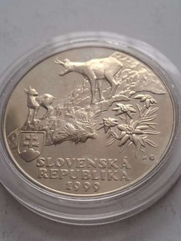 Słowacja 500 Koron Tatrzański Park 1999 r