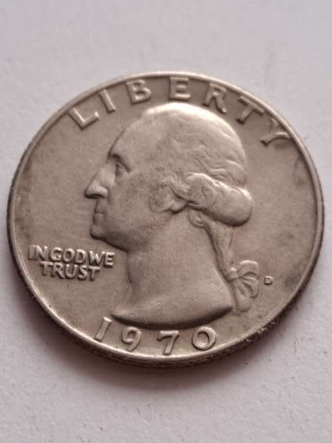 USA 1/4 Dollara Waszyngton 1970 r D
