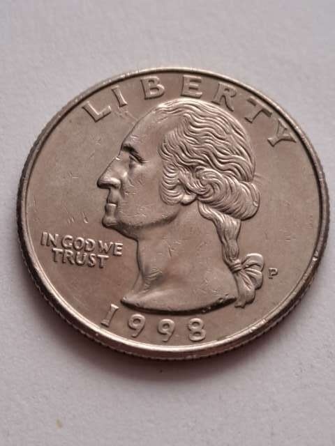 USA 1/4 Dollara Waszyngton 1998 r P