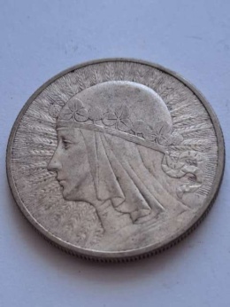 10 zł Głowa Kobiety 1932 r bez znaku