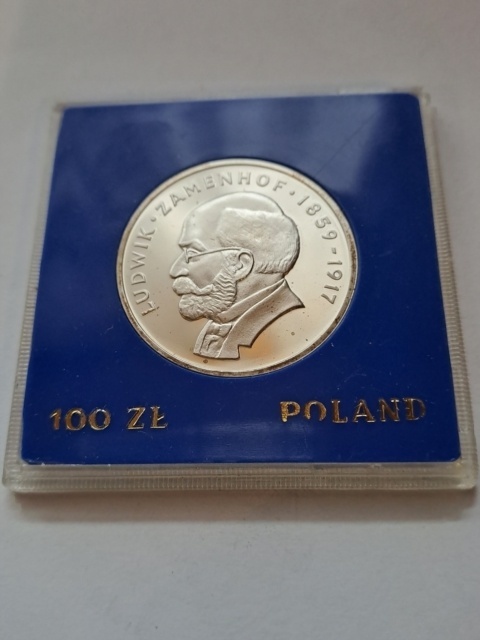 100 zł Ludwik Zamenhof 1979 r