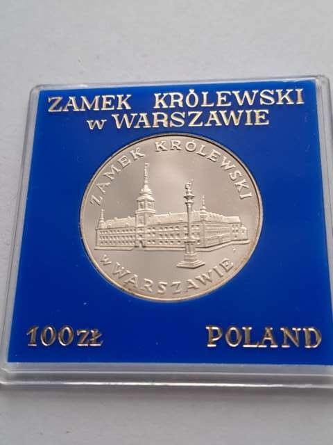 100 zł Zamek Królewski w Warszawie 1975 r