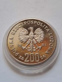 200 zł Władysław Herman 1981 r Nikiel