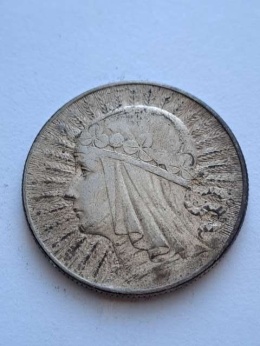 5 zł Głowa Kobiety 1934 r