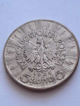 5 zł Józef Piłsudski 1935 r