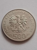 500 zł 50 Rocznica Wojny Obronnej 1989 r