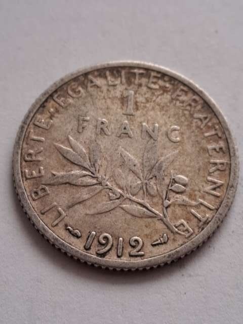 Francja 1 Frank 1912 r