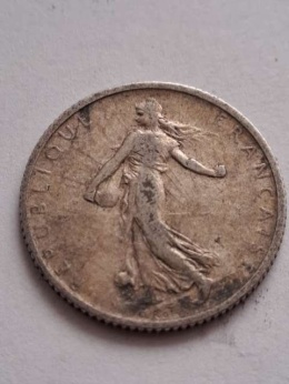 Francja 1 Frank 1912 r