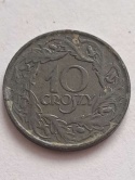 Generalna Gubernia 10 Groszy 1923 r
